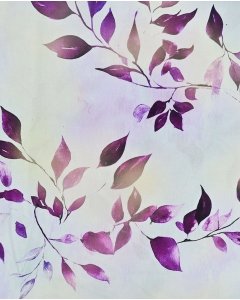 Poplin Stretch Leaves 5974