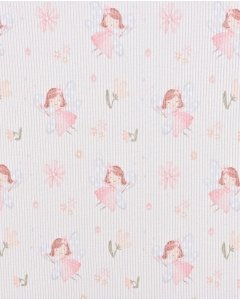 Rib Jersey Digital Fairy Peach 5958