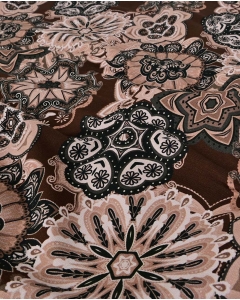French Terry Brushed Digital Fantasy Mandala 6171