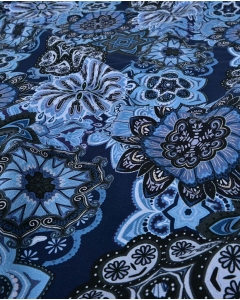 French Terry Brushed Digital Fantasy Mandala 6171