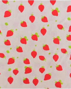 Poplin Strawberry 90349