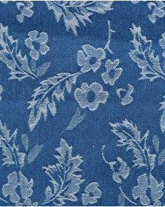Denim Jacquard Flowers 6224