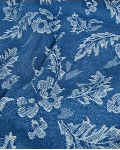 Denim Jacquard Flowers 6224