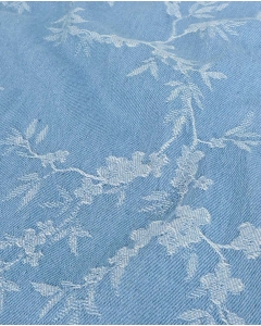 Denim Jacquard Flowers 6221