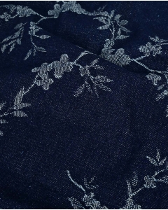 Denim Jacquard Flowers 6221