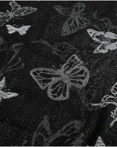 Denim Jacquard Butterfly 6230