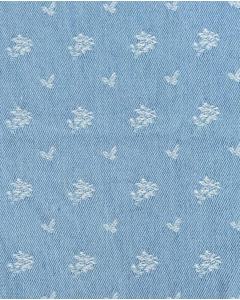 Denim Jacquard Little Flower 6229