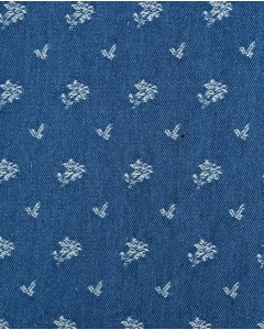 Denim Jacquard Little Flower 6229