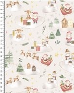 Poplin Digital Toff Christmas In The Air 5623