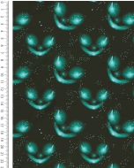 Jersey Digital Spooky Cat Eyes 6168