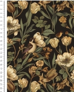 Alpen Fleece Digital Romantic Flower 6135