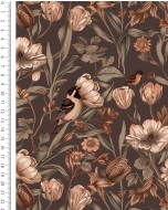 Alpen Fleece Digital Romantic Flower 6135