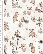 Alpen Fleece Digital Little Mice 6139