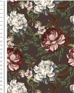 French Terry Brushed Digital Bloom 6173