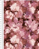 French Terry Brushed Digital Botanical Haze 6169