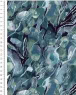 French Terry Brushed Digital Artificial Flower 6172