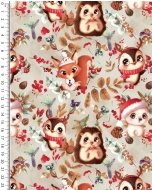 Sweat Digital Christmas Animals 5907