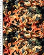 Alpen Fleece Digital Flower Batik 5850