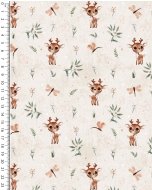 Alpen Fleece Digital Cute Deer 5857
