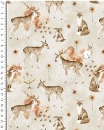 Alpen Fleece Digital Forest Animals 5860