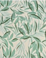 Viscose Crepe Digital Leaves 5988