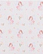 Rib Jersey Digital Fairy Peach 5958