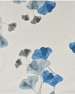 Ramie Linen Digital Ginkgo Leaves 6071