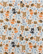 Poplin Forest Animals 90009