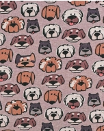 Alpen Fleece Digital Cute Dogs 6143