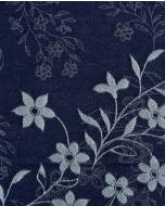 Denim Jacquard Flowers 6222