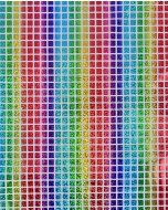 Multicolour Check Hologram Foil 5658