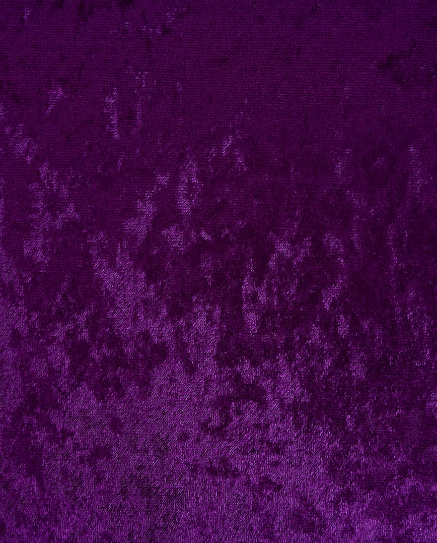 Velours panne brillant