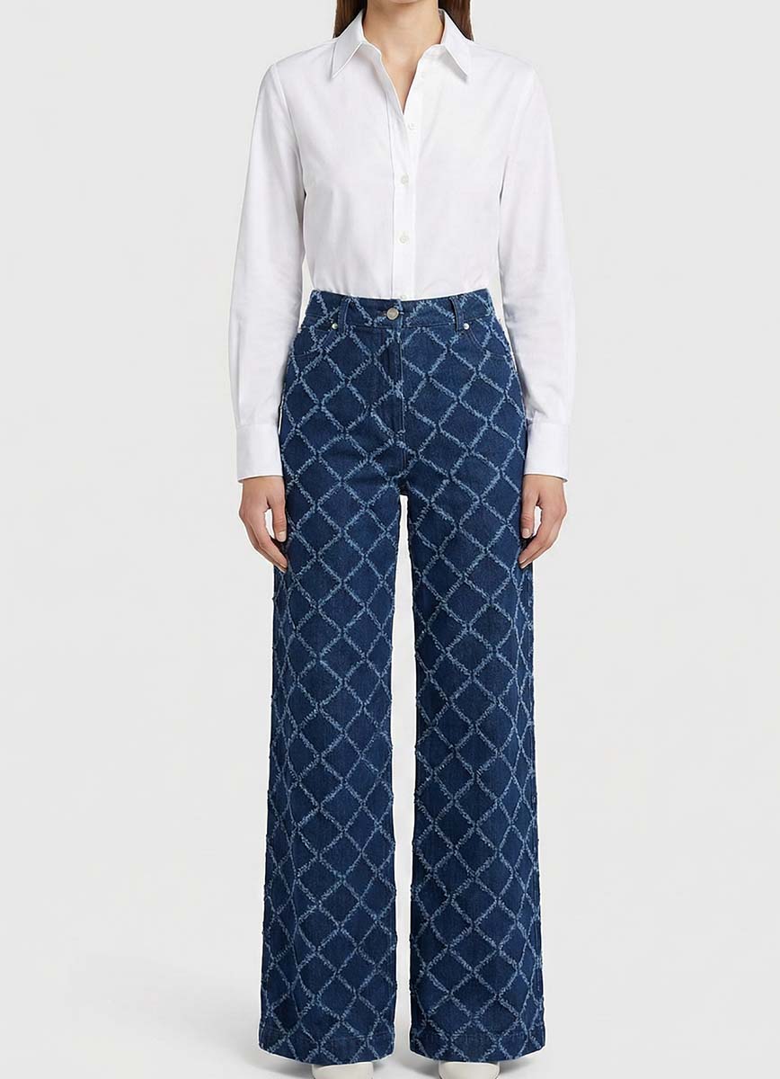 Pantalon en tissu tissé confortable