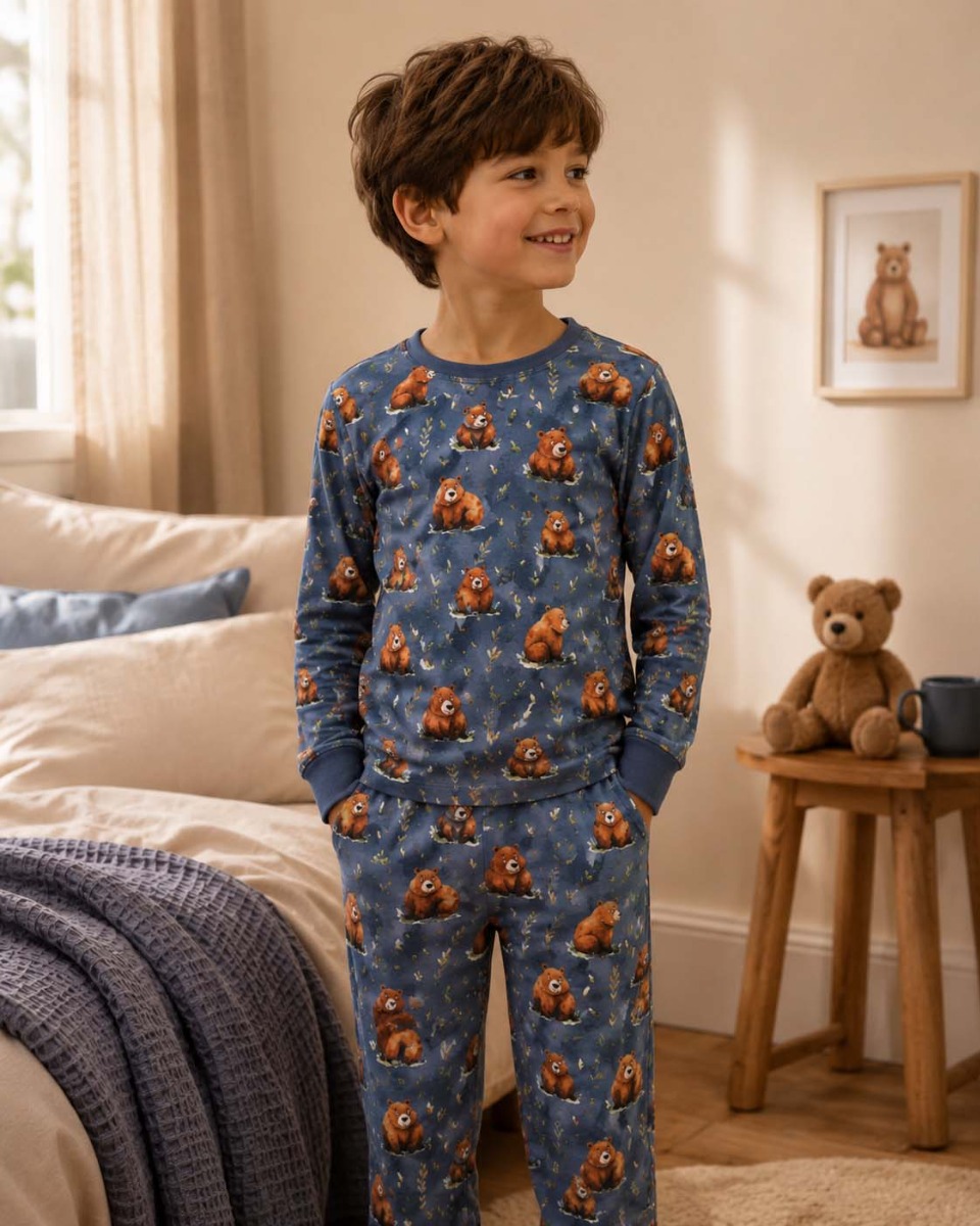 Pyjama en tissu doux et confortable